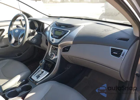 2012 Hyundai Elantra Gls/Limited from USA, damaged, VIN KMHDH4AE1CU458862